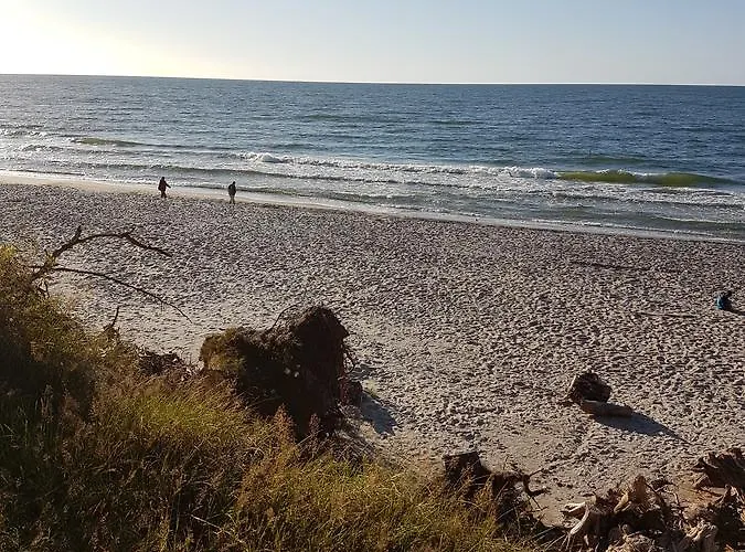 Caloroczne Bajka Деревянный коттедж Устка